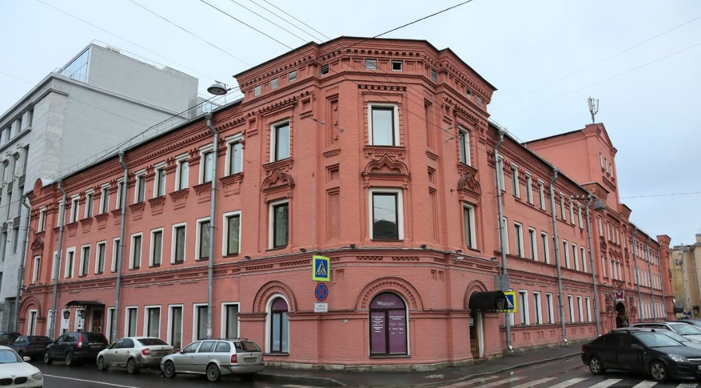 фасад дома, здание по адресу г Санкт-Петербург, ул Кропоткина, д 1 литера А